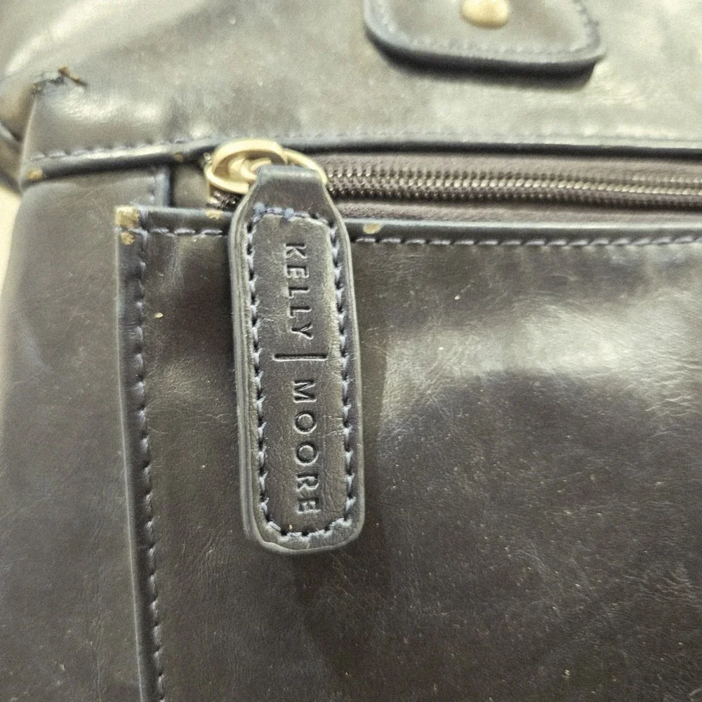 Kelly Moore Blue Libby Bag Camera/Travel 18